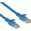 Патч-корд EXEGATE UTP-RJ45-RJ45-5e-0,5M-BL UTP, кат.5E, 0.5м, 4 пары, алюминий омедненный, многожильный, голубой