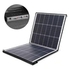 Солнечная панель TOP-SOLAR-100 100W 18V DC, Type-C PD 60W, 2 USB, влагозащищенная, складная на 2 секции