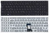 Клавиатура для ноутбука Asus (Q552) Black с подсветкой, (No Frame) RU