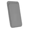 Картхолдер Leather Co. MagSafe, кожаный для Apple iPhone 12 Pro Max Titanium Grey (2039321510088)