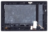 Дисплей (экран) в сборе с тачскрином для Sony Xperia Tablet Z с рамкой (с разбора)