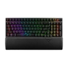 Игровая клавиатура Asus ROG Strix Scope II 96, NX Ice Storm gray, PBT, чёрный