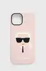 Чехол для iPhone 14 6,1 дюйма Karl Lagerfeld, розовый