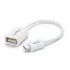 Кабель OTG USB - microUSB Pisen