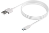 Кабель BoraSCO USB-A to USB-C 1m White