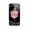 Силиконовый чехол Love на розовом облаке на iPhone 4/4S