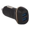 Блок питания (сетевой адаптер) Smart Car Charger LZ-312 2 USB выхода 3.1А черное, коробка