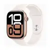 Умные часы Apple Watch Series 10 (GPS), 46 мм, Rose Gold Aluminum Case/Light Blush Sport Band - S/M