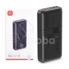 Внешний Аккумулятор (Power Bank) XO RP188 20000 mAh (22.5W, QC3.0, PD, 2USB, MicroUSB, Type-C, LED индикатор) Черный