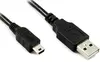 Кабель miniUSB 1м Green Connection GCR-UM2M5P-BB2S-1.0m круглый черный