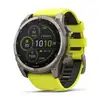 Умные часы Garmin Fenix 8, Solar Sapphire, 51 мм, 1.4&quot;, Wi-Fi, титановый/желтый