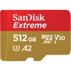 Карта памяти SanDisk 512GB Extreme UHS-I microSDXC 190MB/s + SD Adapter A2 C10 V30