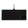 Игровая клавиатура Logitech G PRO, Tactile (GX Blue), черный, английская раскладка