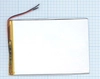 Аккумулятор универсальный 3.5x100x135 мм 3.8V 5200mAh Li-Pol (2 Pin)