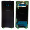 Крышка АКБ Samsung SM-G975F Galaxy S10 Plus чёрный AAA