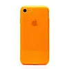 Чехол-накладка - SC344 для "Apple iPhone 7/8/SE 2022" (transparent/orange) (232072)