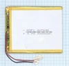 Аккумулятор универсальный 3x75x95 мм 3.8V 3000mAh Li-Pol (2 Pin)