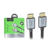 Кабель HDMI - HDMI Hoco US03 (ver 2.0, оплетка нейлон, 3 м) Черный