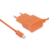 Блок питания (сетевой адаптер) LP Micro USB 2,1A коробка, оранжевый