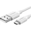 Кабель UGREEN US289, micro USB (m) - USB (m), 2м, 2A, белый [60143]