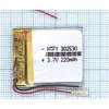 Аккумулятор универсальный 3x25x30 мм 3.8V 220mAh Li-Pol (2 Pin)