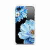 Силиконовый чехол Голубые клематисы на iPhone 4/4S