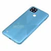 Задняя крышка для Realme C21, голубой, AAA