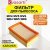 Karcher Фильтр плоский складчатый к WD4-WD6 [2.863-005.0]