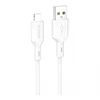 Дата-кабель Borofone BX70 USB-Lightning, 1 м, белый