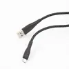 Кабель Usams SJ396 USB/microUSB, нейлоновая оплетка, 2 м, черный (SJ396USB01)