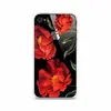 Силиконовый чехол Красные маки на iPhone 4/4S