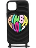 Bimba y Lola чехол для iPhone 14 Plus с тисненым логотипом, черный