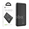 Внешний Аккумулятор (Power Bank) BC 10PB9 10000 mAh (20W, QC3.0, PD, 2USB, MicroUSB, Type-C, LED индикатор) Черный