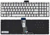 Клавиатура для ноутбука HP Pavilion (15-ab) Silver с подсветкой (Light), (No Frame) RU