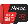 Карта памяти microSDHC UHS-I U1 NETAC P500 Extreme Pro 32 ГБ, 100 МБ/с, Class 10, NT02P500PRO-032G-R, 1 шт., переходник SD