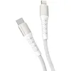 Кабель Deppa USB-C/Lightning, 1 м, белый (72517)