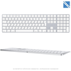 Клавиатура Apple Magic Keyboard с Numeric Keypad US English белые