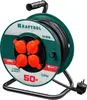 KRAFTOOL P-315, ПВС, 3 x 1.5 мм2, 50 м, 3500 Вт, IP44, силовой удлинитель на катушке (55084-50)