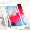 Защитное стекло 3D на весь экран для iPad Air c Белой рамкой