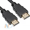 Кабель HDMI M - M, 1.5 метра, круглый, черный