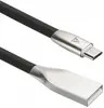 Кабель microUSB 1.2м ACD ACD-U922-M1B плоский черный