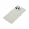 Задняя крышка для Apple iPhone 15 Pro Max (в сборе со стеклом камеры) серый, AAA