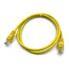 Патч-корд Buro UTP-5E-1M-Y литой (molded), UTP, кат.5E, 1м, 4 пары, 26AWG, алюминий омедненный, многожильный, желтый