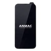 Защитное стекло 3D на весь экран 9H ANMAC + пленка задняя для iPhone 14 Pro Max (Черная рамка) (Защитные стёкла для iPhone)