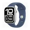 Умные часы Apple Watch Series 10 (GPS), 46 мм, Silver Aluminum Case/Denim Sport Band - M/L