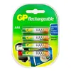 Аккумуляторы GP ААА (HR03), 1000mAh, 4 шт (100AAAHC-2CR4)