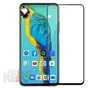 Защитное стекло Huawei Nova 5T полное покрытие плоское (черный) (тех. упаковка)