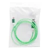 Кабель USB - Apple lightning - Luminous  100см 2A  (green)