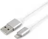 Кабель Lightning 0.5м Gembird CC-S-APUSB01W-0.5M круглый белый