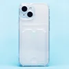 Чехол-накладка - SC300 с картхолдером для "Apple iPhone 15" (white)